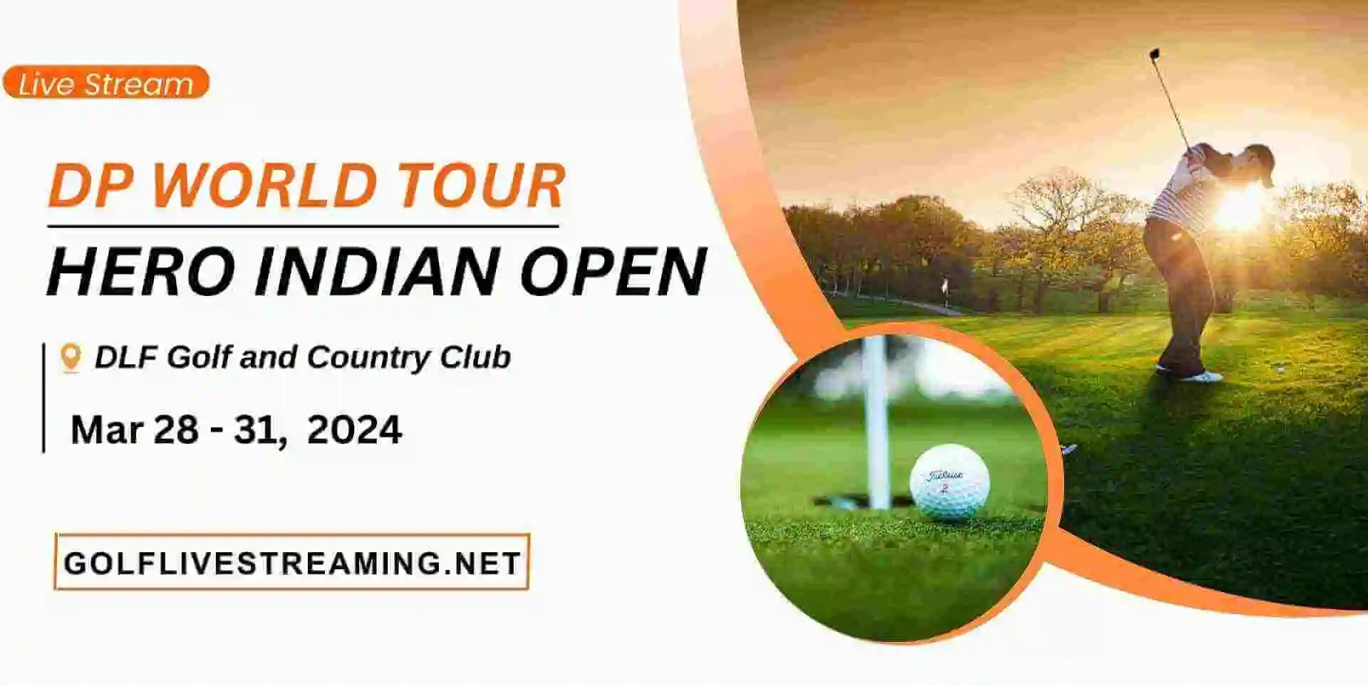 Hero Indian Open Round 2 Live Stream 2024 | DP World Tour slider