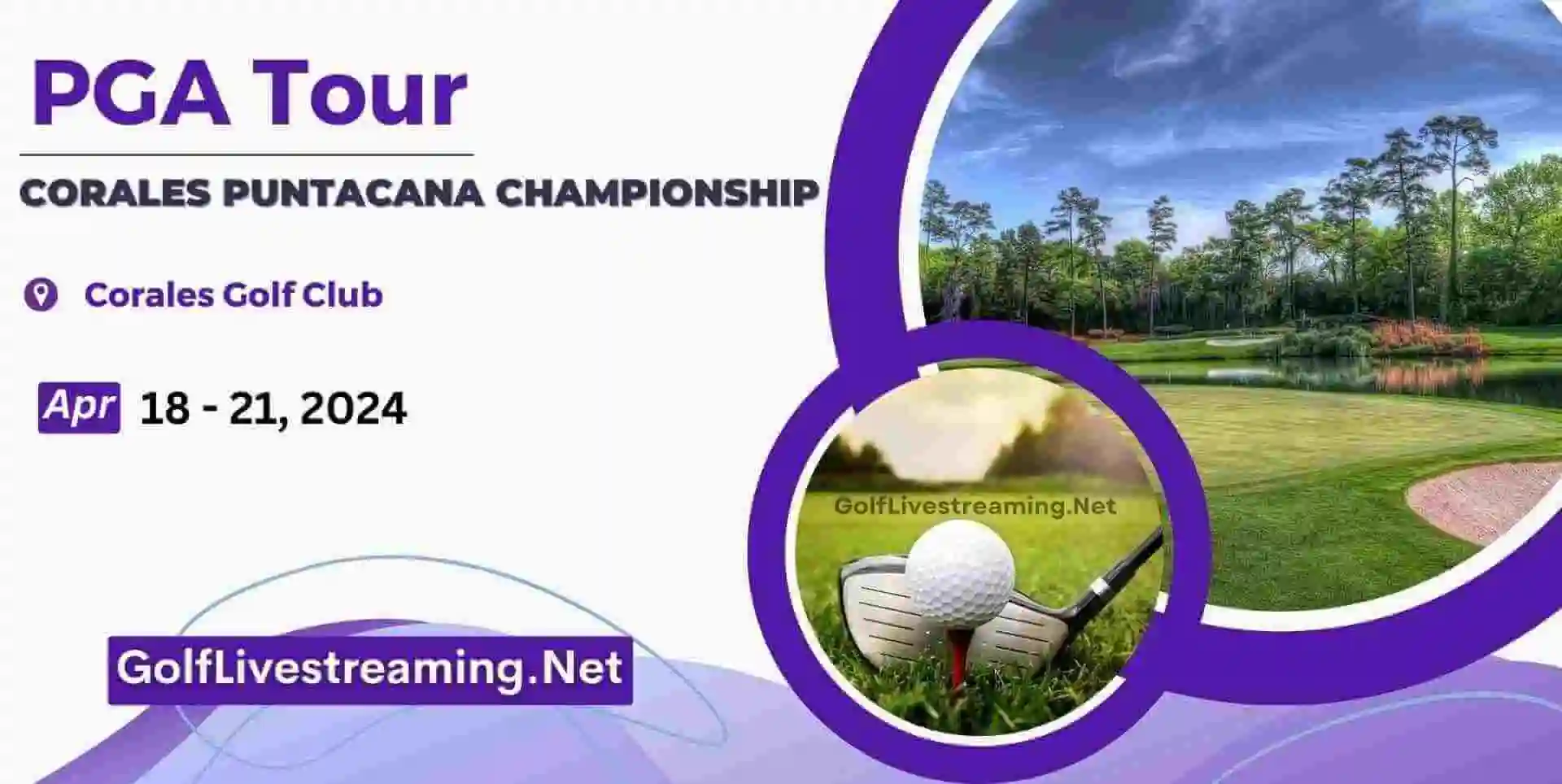 Corales Puntacana Championship Rd 1 Live 2024 | PGA Tour slider